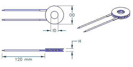 Round + - Center Hole CH-21-1.0-1.3 - Image 1