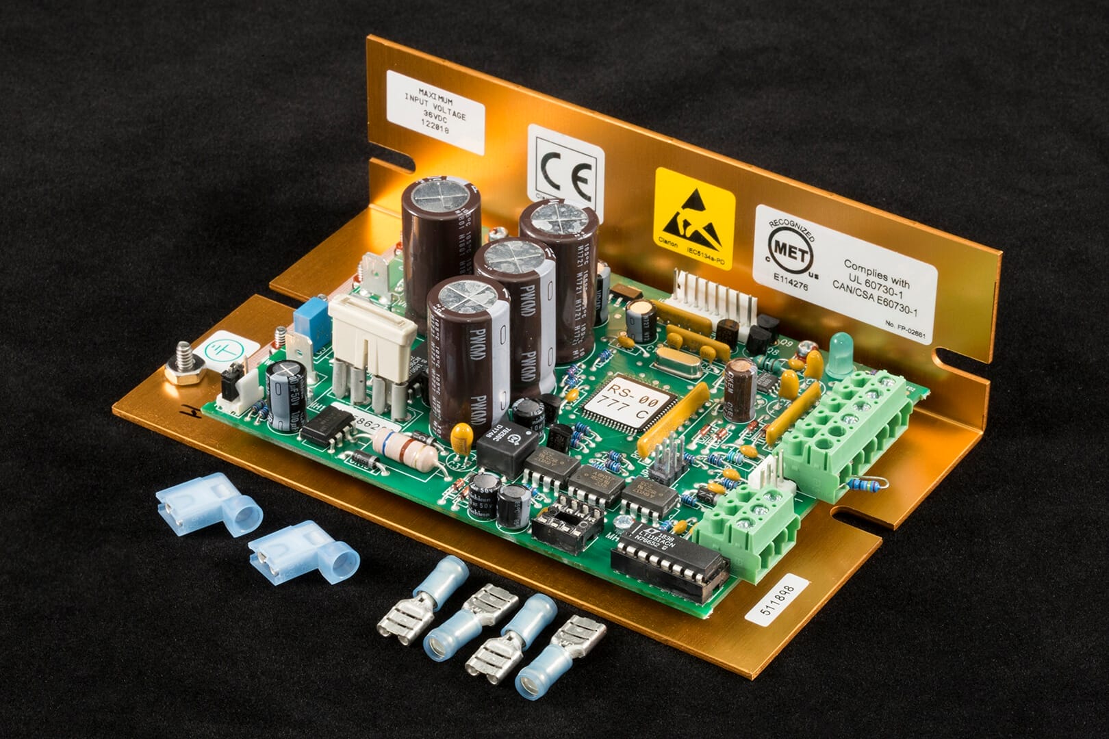 TC-36-25_RS232-UL_04 Temperature Controller TC-36-25 RS232-UL Shown With Connectors